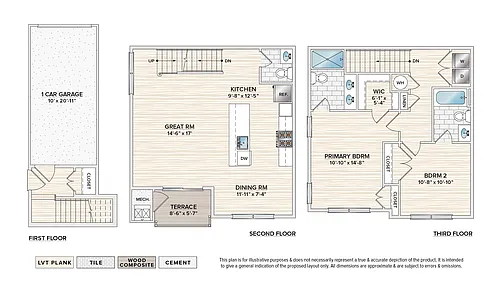 Floor plan The Barker (FDG-B1A)