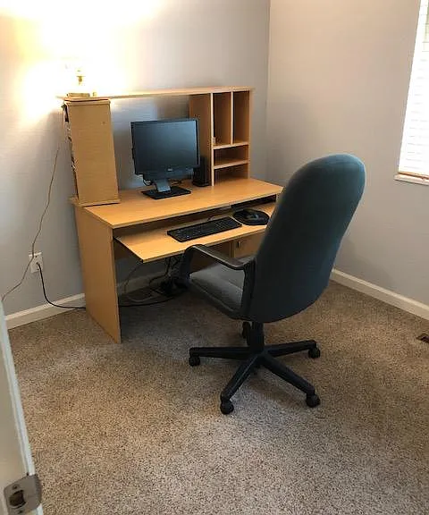 Bedroom #4, great office space