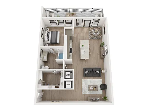 Floor plan A1I
