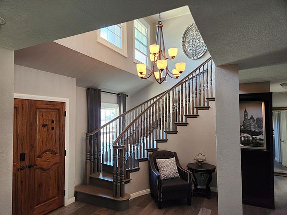 entryway and stairs