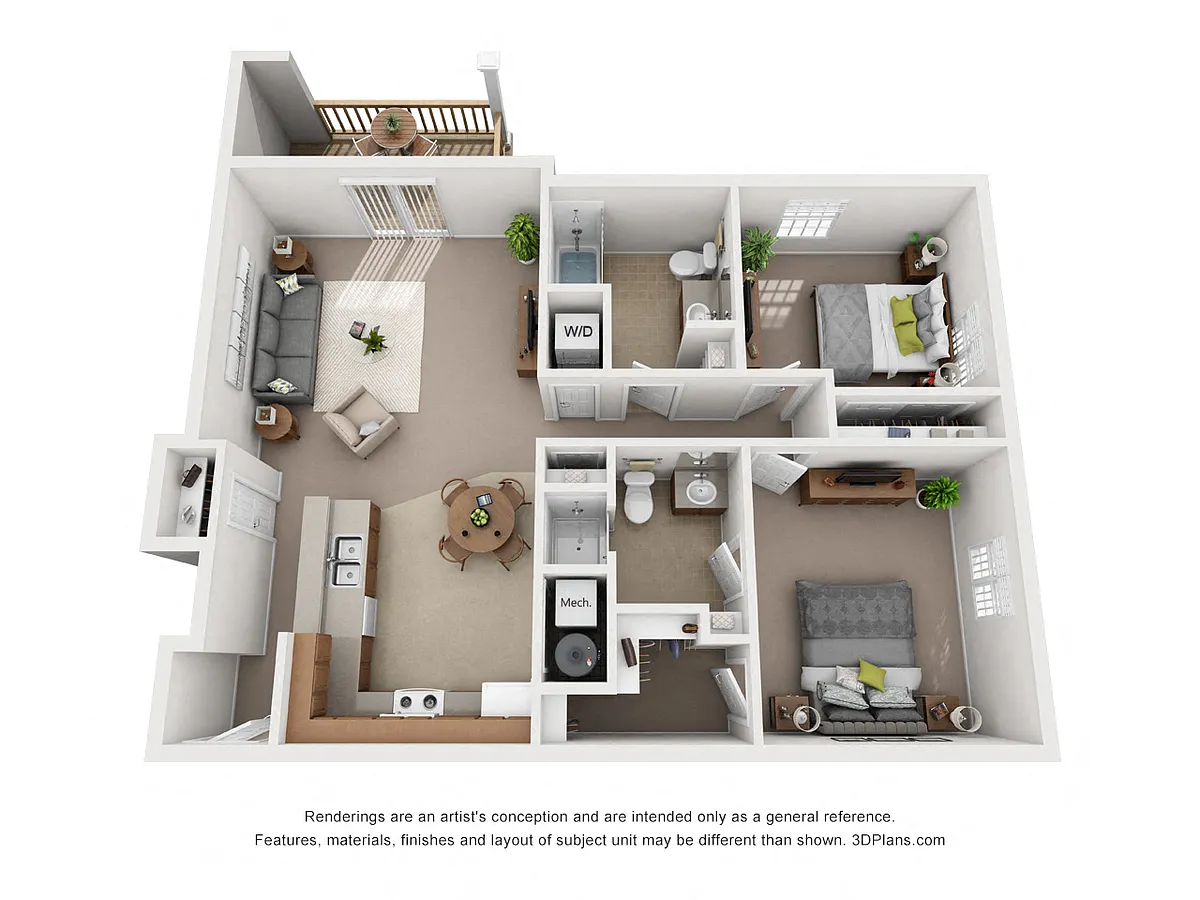 Floor plan The Master Suite