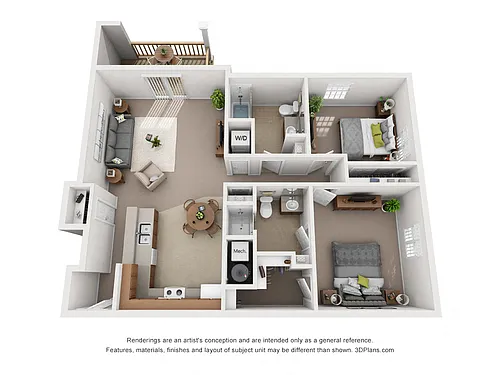 Floor plan The Master Suite
