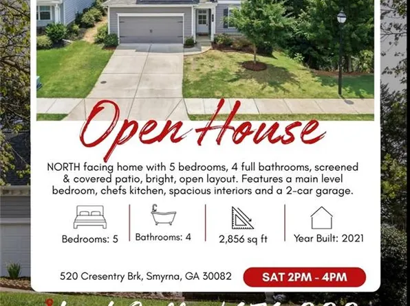 520 Cresentry Brk, Smyrna, GA 30082