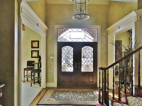 Entry with stunning doors