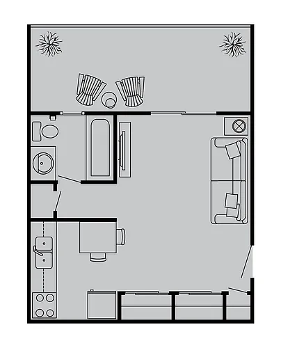 Floor plan S