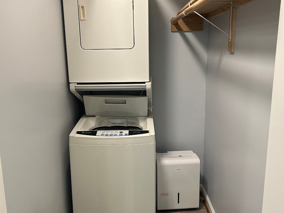 In-unit washer and dryer