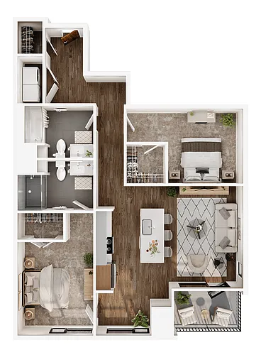 Floor plan B2
