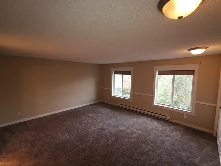 Two large 2nd story windows in master facing the lake.