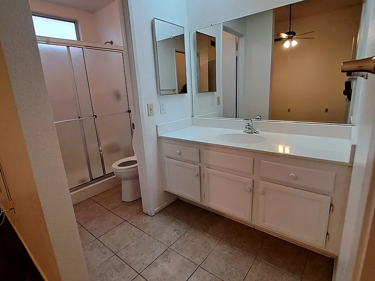 Primary bathroom.