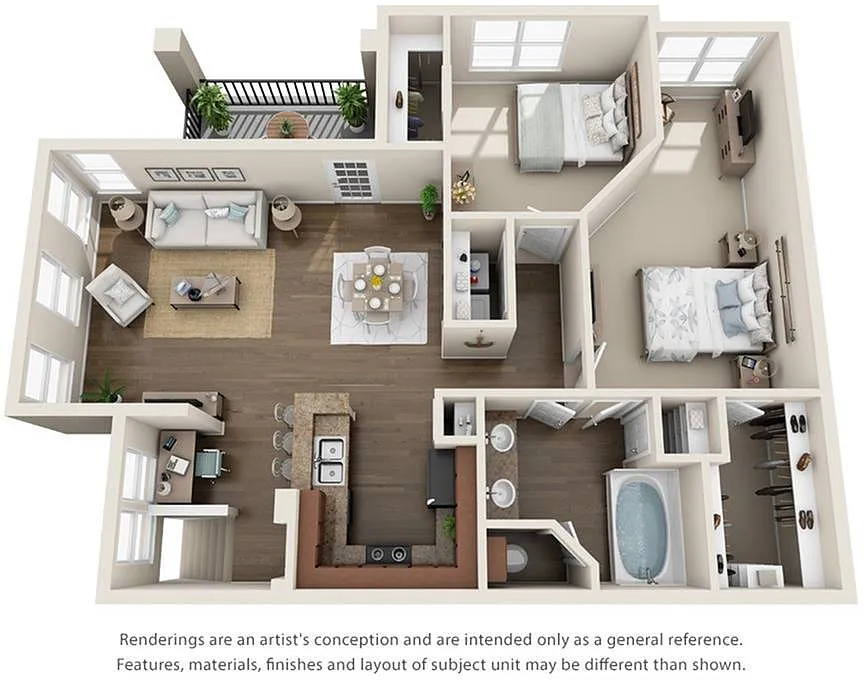 Floor plan Callisto