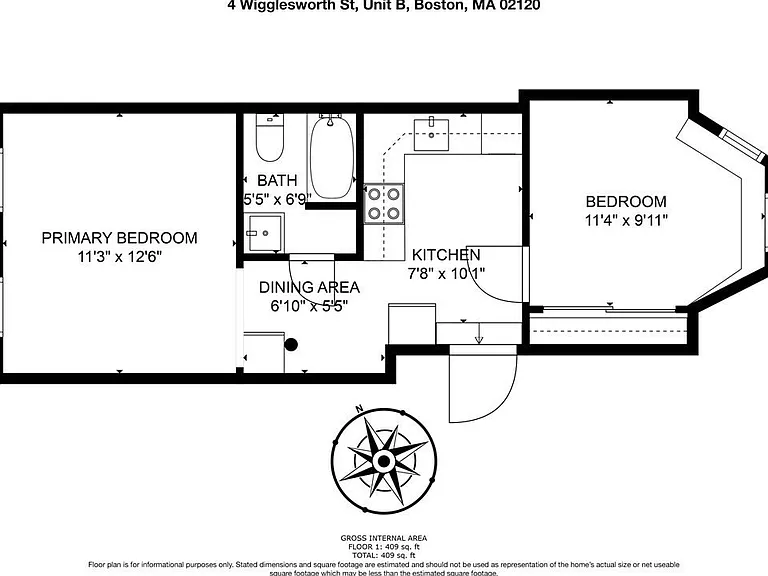 4 Wigglesworth St #B — Photo 15