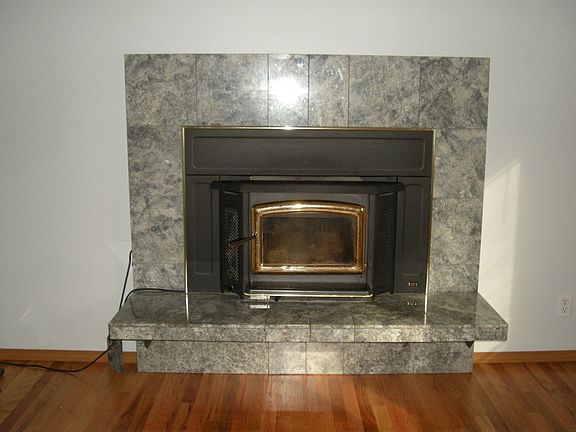marble fireplace
