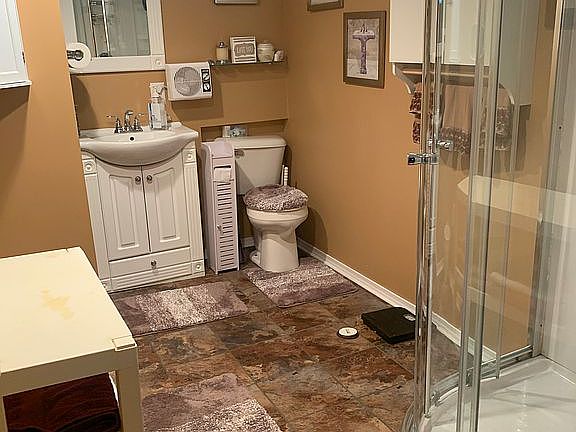 Basement bathroom 