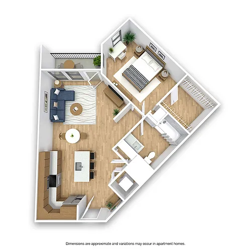 Floor plan Hi-Dive Platinum