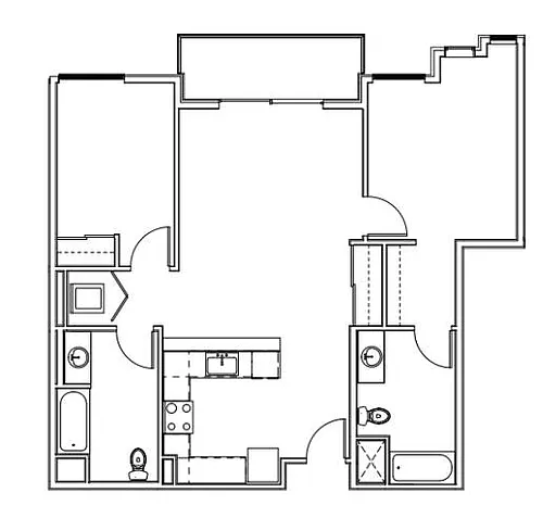 Floor plan 2X2