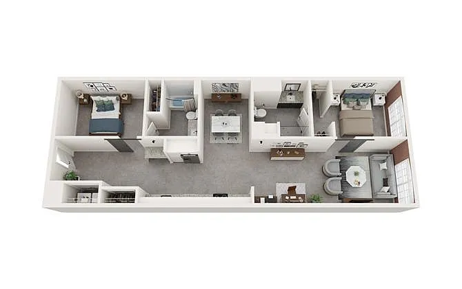 Floor plan B1