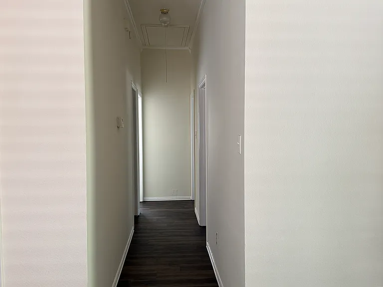 hall leading to bedrooms