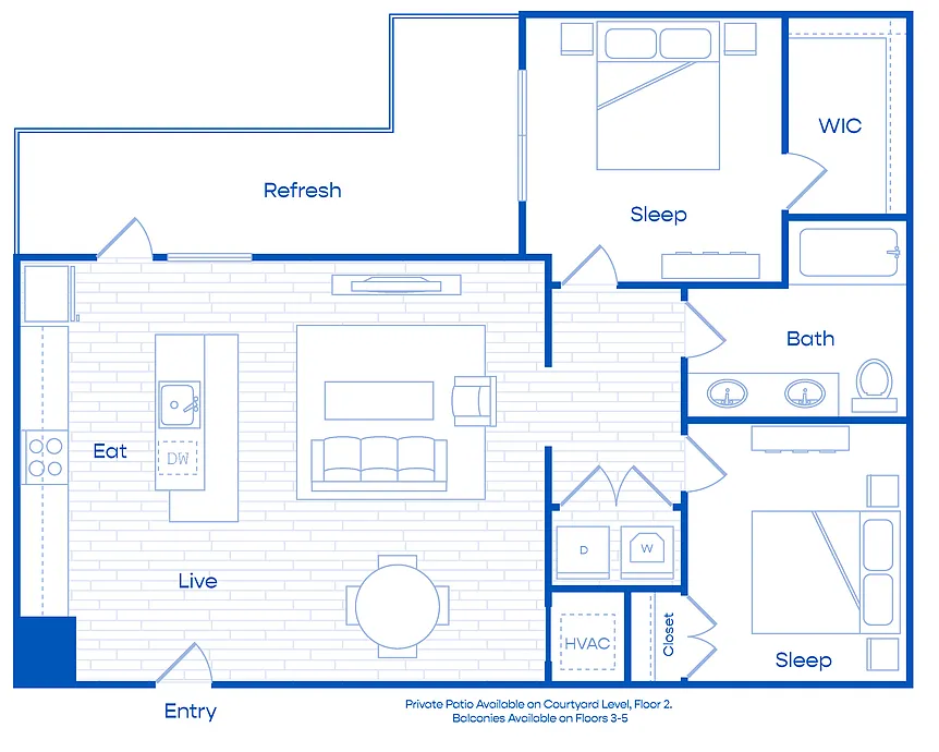 Floor plan Huck