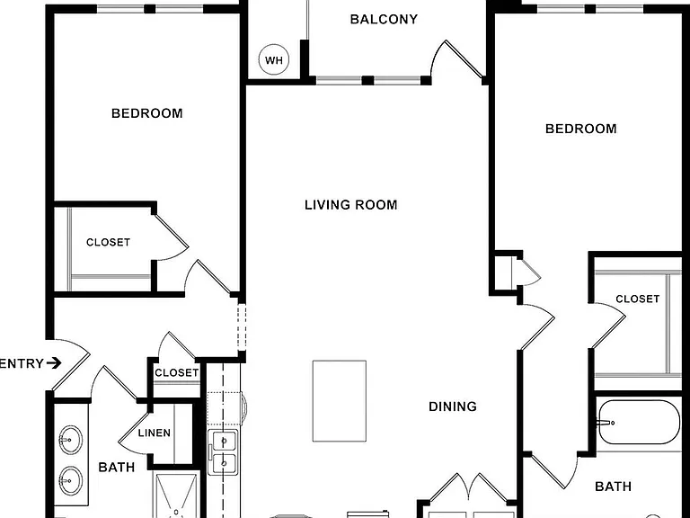 Moorten - 2x2 Floor Plan Moorten - 2x2 Floor Plan