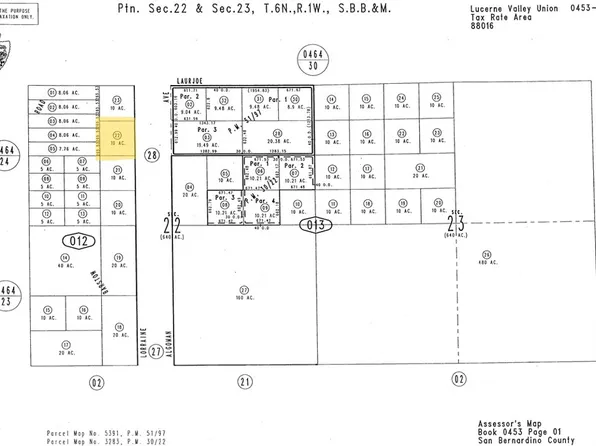 22000 Lorraine Ave, Lucerne Valley, CA 92356