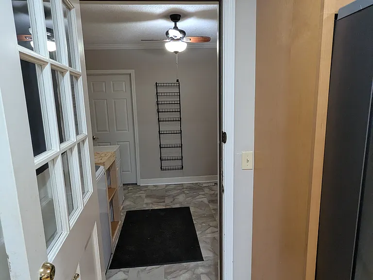 Laundry room entrance