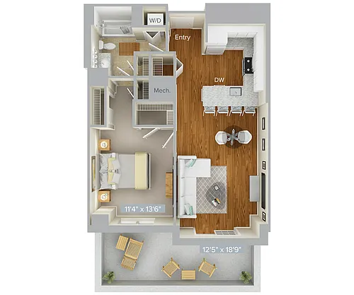 Floor plan A11-761-ter