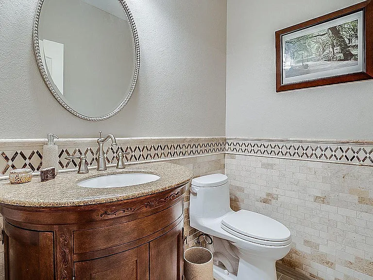 bathroom - living area