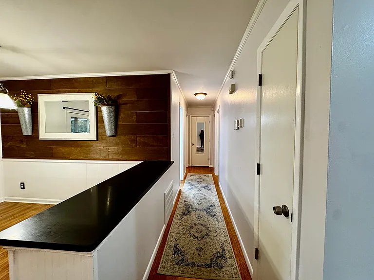 Hallway to bedrooms