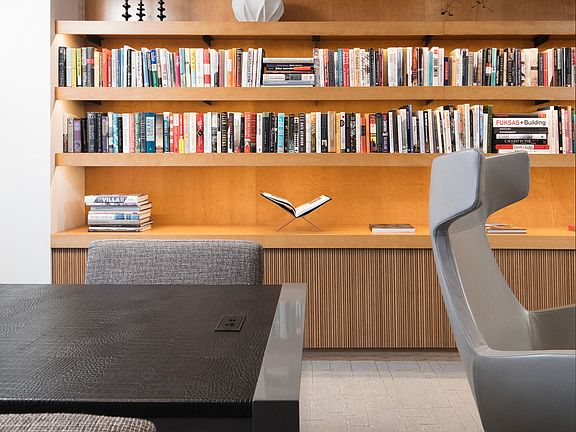 Library and coworking space