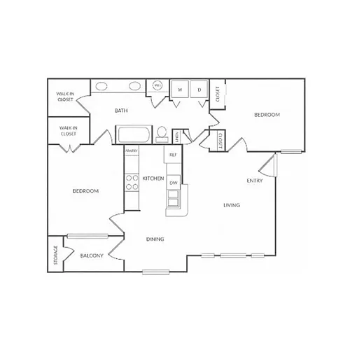 Floor plan B1
