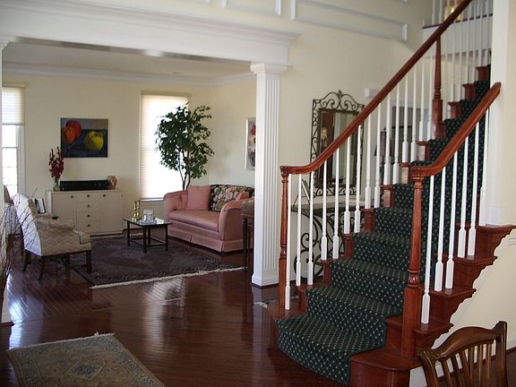 Foyer looking into Living Room