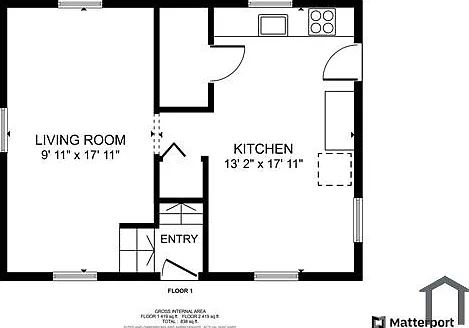 3 bed, 950 sqft, $2,350 — Photo 3