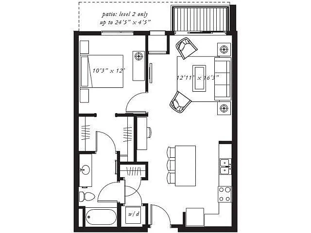 Floor plan Bianchi