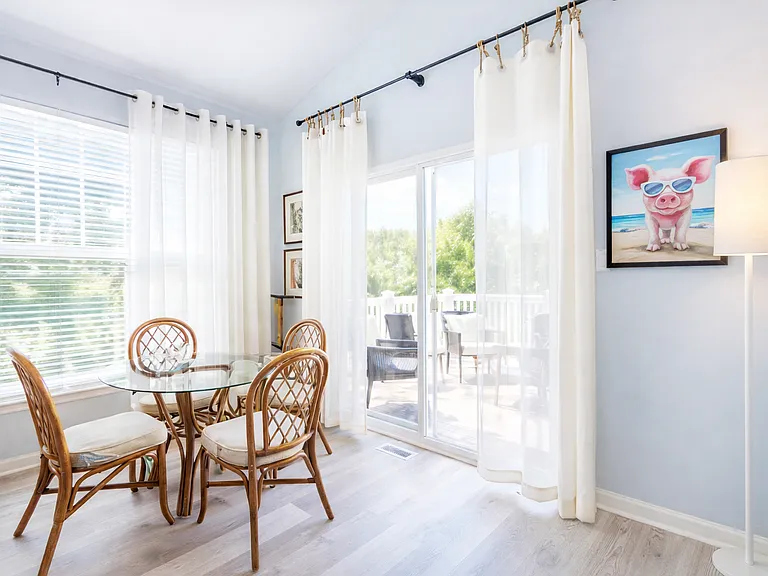 take in the morning sun indoors or outdoors