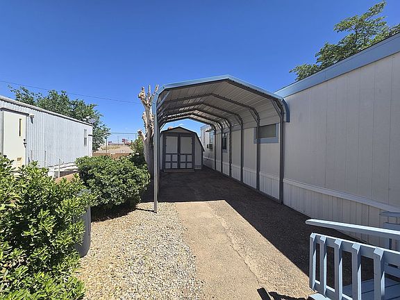 Carport #1 and shed #1