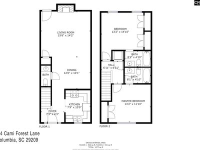 444 Cami Forest Ln, Columbia, SC, 29209