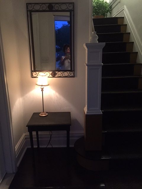 Entrance to second floor