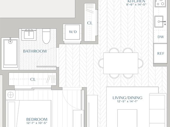 2nd image of 115 York St #5H