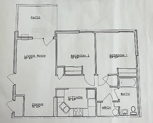 Floor plan 2X1