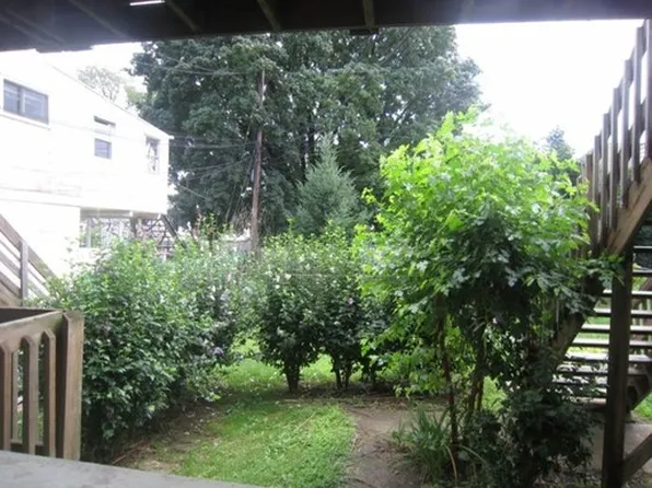 Wood floors, fresh paint, coin laundry, shared yard, 1048 Northampton St, Easton, PA 18042