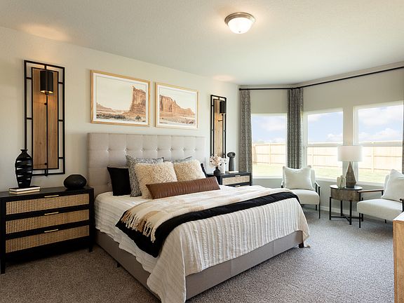 Enjoy your primary suite oasis.