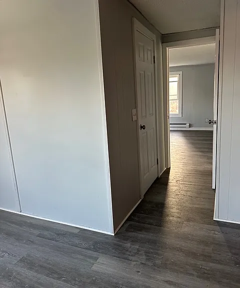 View of living room from bedroom 1