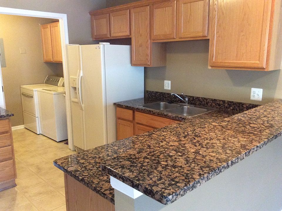 Granite countertops in kitch