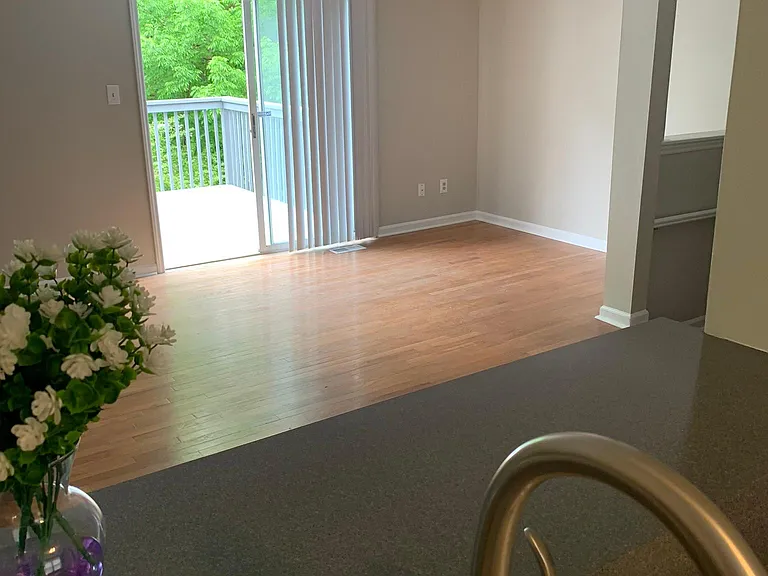 Kitchen-to-lliving room-to top deck - to- downstairs bedroom/bath/laundry room and lower covered deck