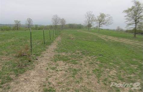 Upland dividing fence down center for the ranch.