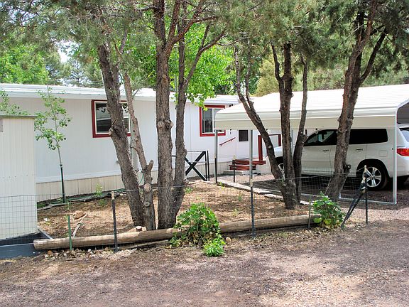 Back of House w/carport