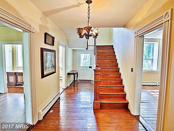 Entry foyer and staircase