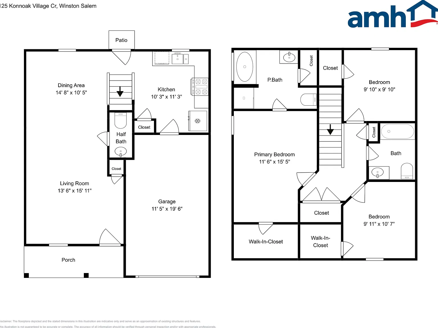 3 bed, 2.5 bath, 1327 sqft, $1,765 — Photo 2