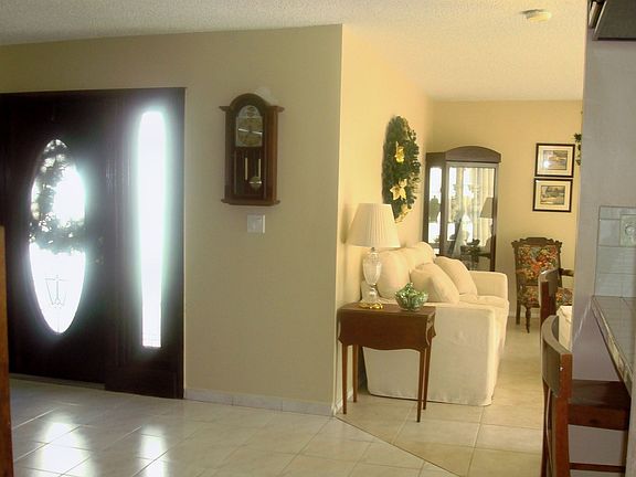 Foyer and Living Room