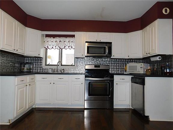 WHITE KITCHEN, NEW FLOORING